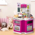 Cocina Talented Pink con Vapor Luz y Agua 1 mt con 113 accesorios (4)