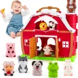 Granja grande de Juguete con Animales Montessori