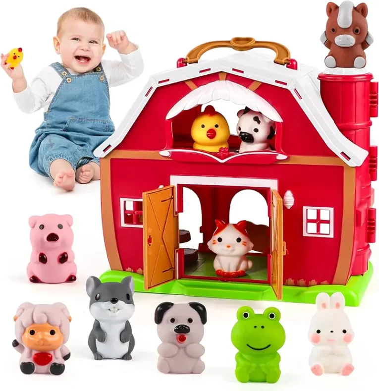 Granja grande de Juguete con Animales Montessori