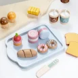 Juego de Brunch de Madera Infantil (2)