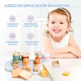 Juego de Brunch de Madera Infantil (6)