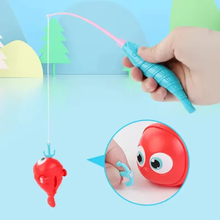 Juego de Pesca Magnético Eléctrico con Luz y Música (4)