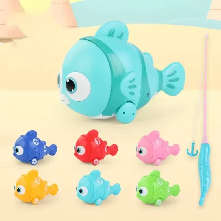 Juego de Pesca Magnético Eléctrico con Luz y Música (5)