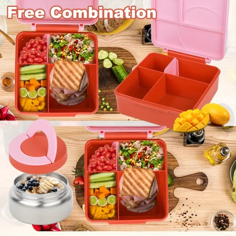Lunch Box Termo Kids (PinkOrange) (3)