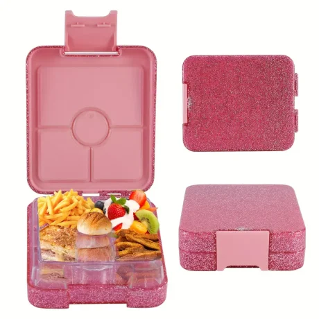 Lunch Box Tritan 5 Divisiones Glitter