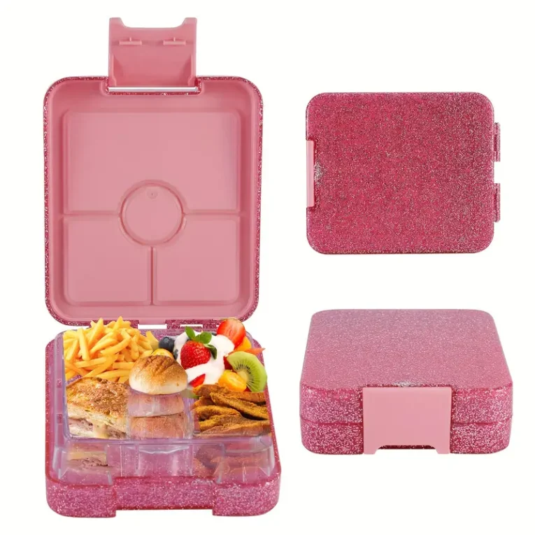 Lunch Box Tritan 5 Divisiones Glitter
