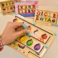 Mini Tablero Magnético Montessori Beadmaze (Varios Modelos)