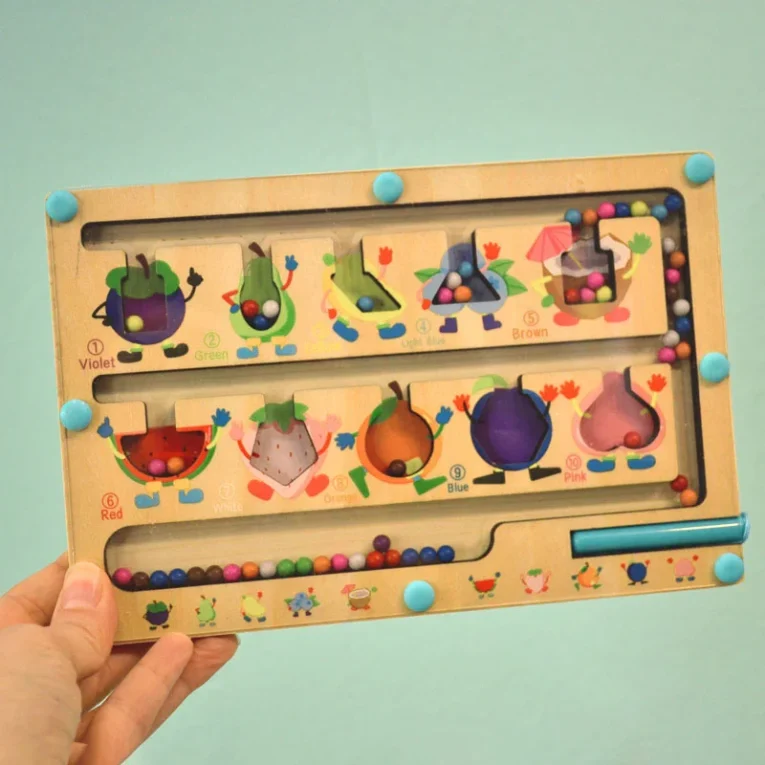 Mini Tablero Magnético Montessori Beadmaze (Varios Modelos) (3)