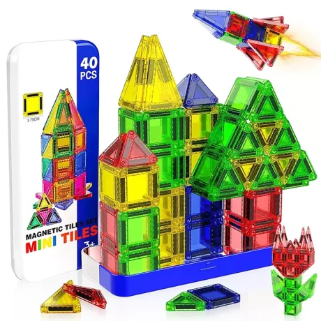 Minitiles – Juego de Construcción Magnético de 40 pcs