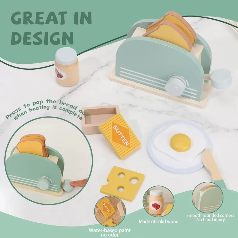 Tostadora de Madera Infantil (3)
