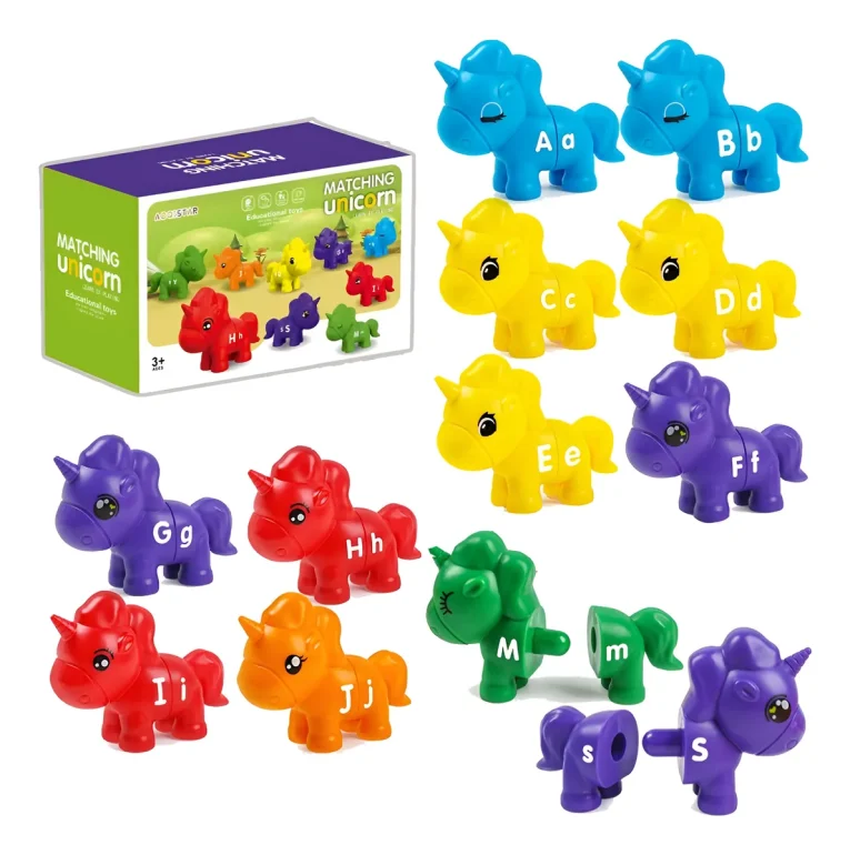 Unicornio Montessori De Clasificación Abecedario (3)