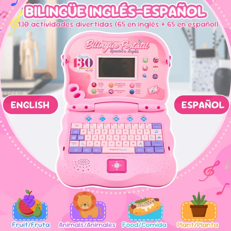 Laptop Educativa Español e Inglés Kids (6)