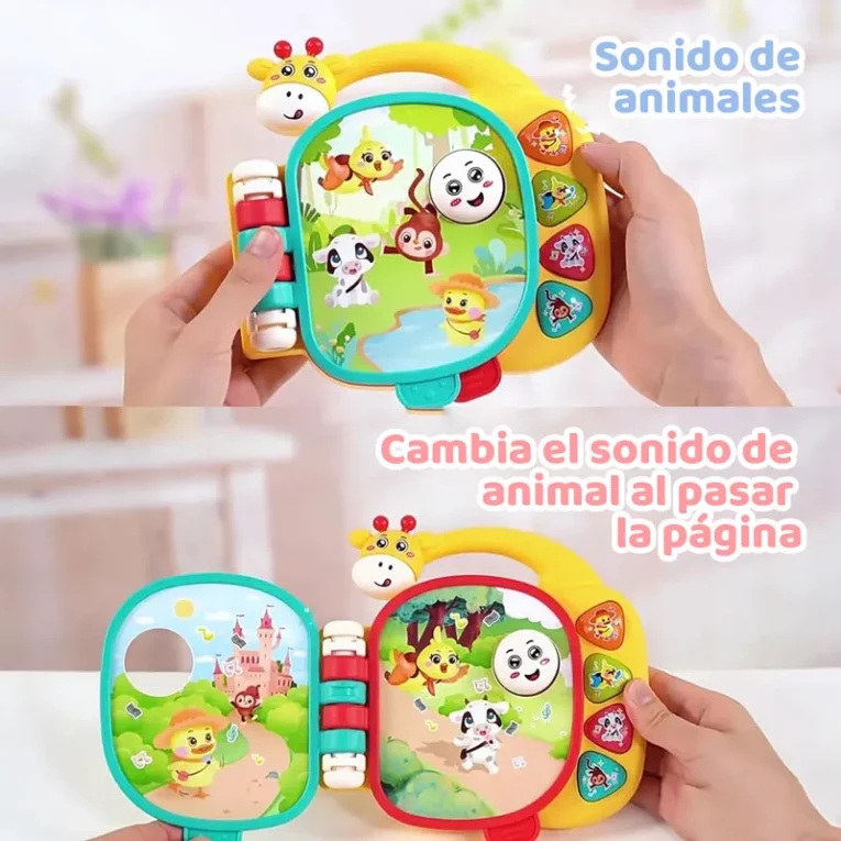 Libro Musical Interactivo Baby Jirafa