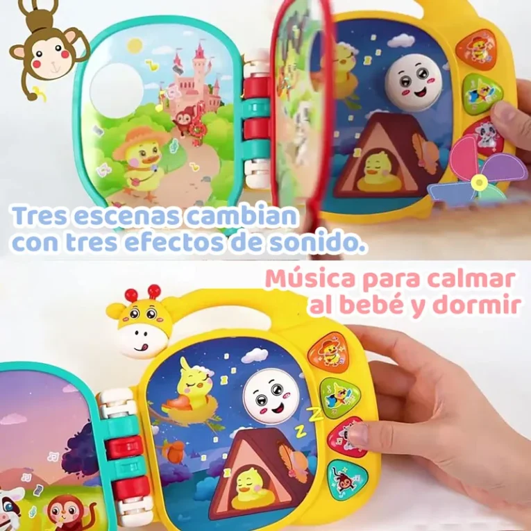Libro Musical Interactivo Baby Jirafa (3)