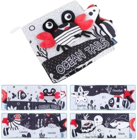 Libro Sensorial Alto Contraste (Marinos)