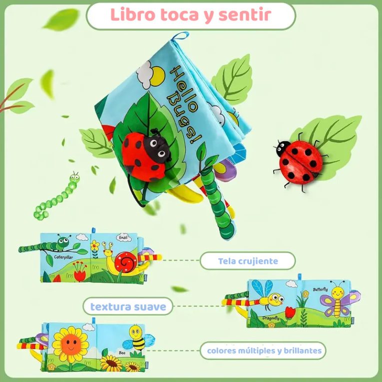 Libro Sensorial Color Baby Bichitos (3)