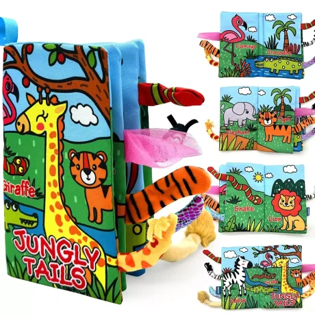 Libro Sensorial Tails Jungly