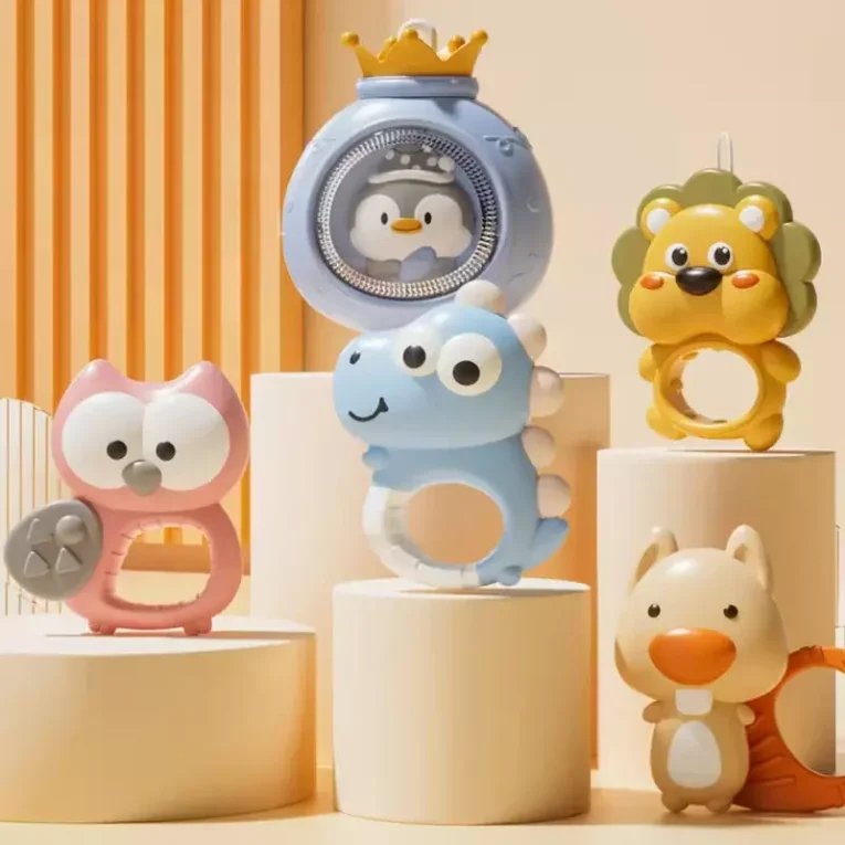 Móvil Cuna 360° con Proyector y Control Baby Penguin (2)