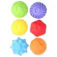 Set 6 Pelotas Sensoriales Caritas Baby Favorite