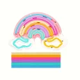 Tablero Sensorial de Tiras Doble Arco Iris Pastel-3