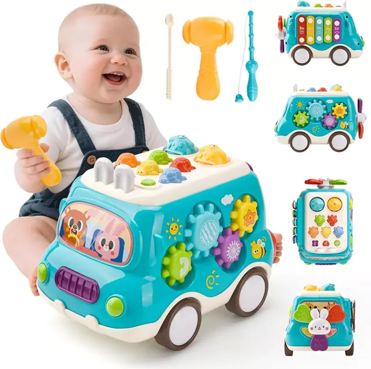 Autobús de Actividades Montessori 6 en 1