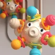 Juguete Sonaja Mordedor Sensorial (Pez Globo)