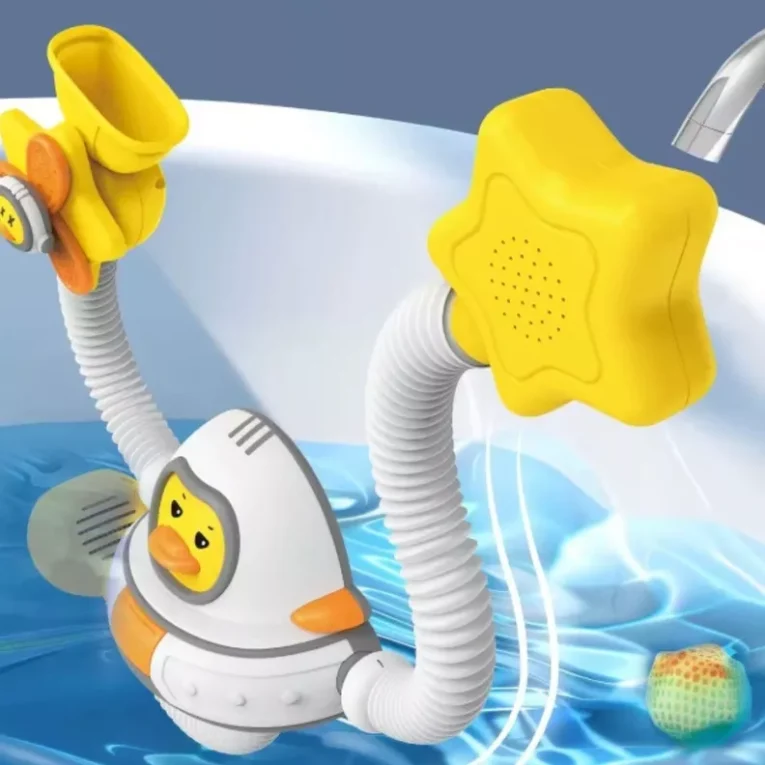 Regadera de Baño Automático (Patito Astronauta (2)