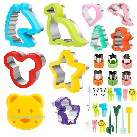 Set de Cortadores y Accesorios para Lonchera – 32 piezas Green