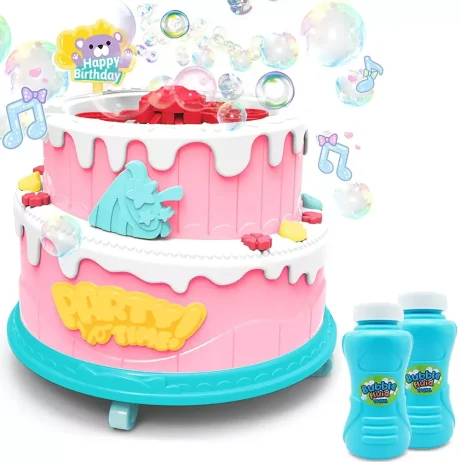 Torta de Burbujas Happy birthday Pink