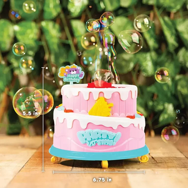 Torta de Burbujas Happy birthday Pink