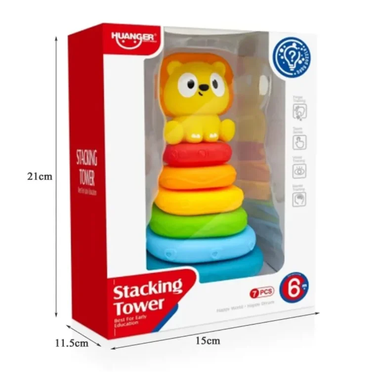 Aros Sensoriales Suaves y Apilables (León) (2)