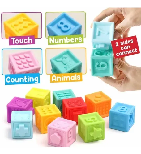 Bloques de Texturas Bebe Huanger 8 pcs (2)