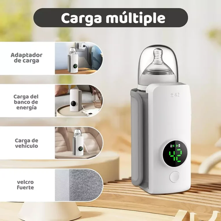 Calentador de Biberones Portátil con Pantalla Digital (8)