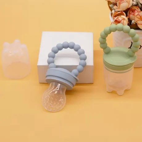 Chupón de Alimentos de Silicona y Repuestos Perlitas