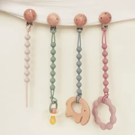 Clip de Silicona para Chupón (Sol y Luna)