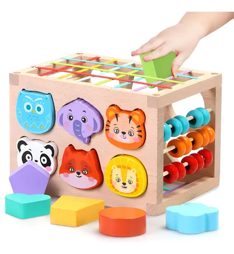 Cubo Multifuncional de Enacaje con Ligas Cecile