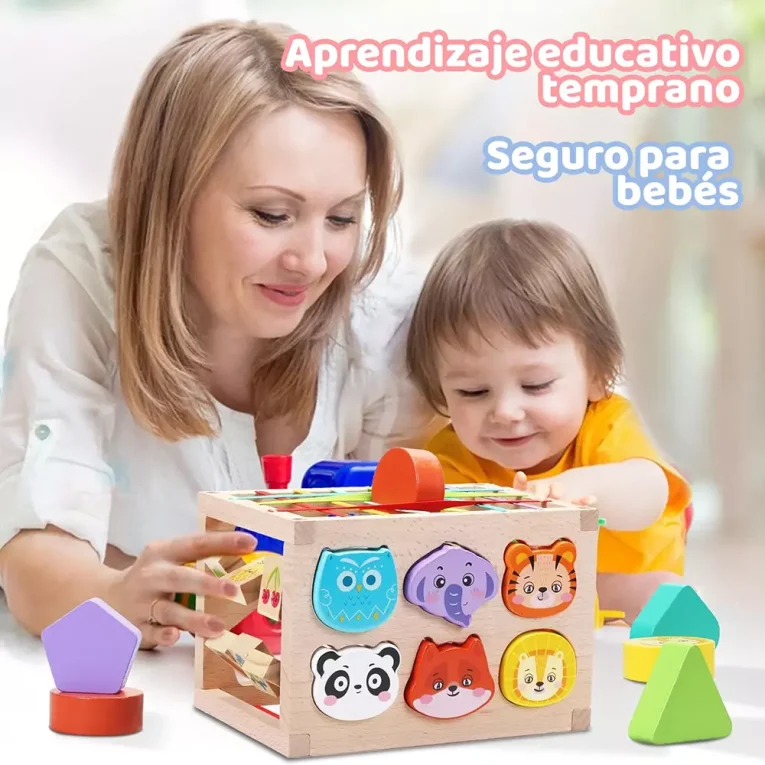 Cubo Multifuncional de Enacaje con Ligas Cecile (3)