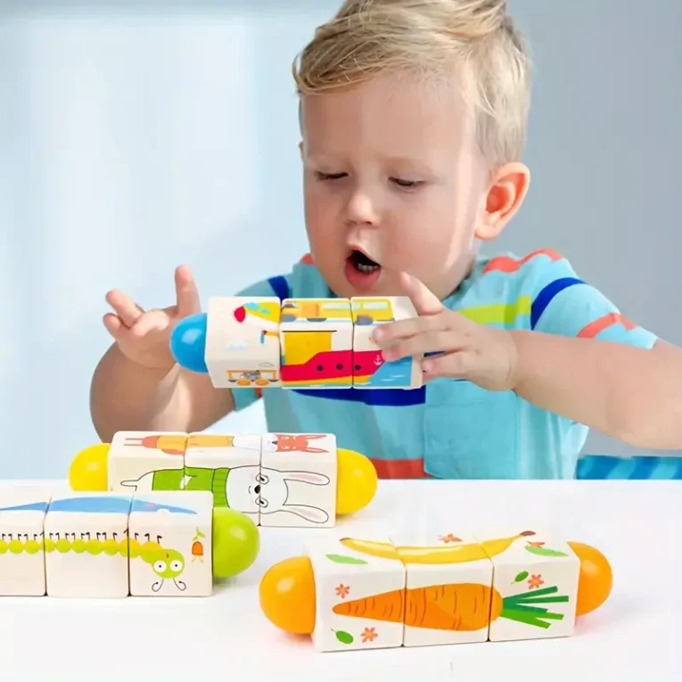 Cubos de Rompecabezas de Madera Twist (Varios Modelos) (2)