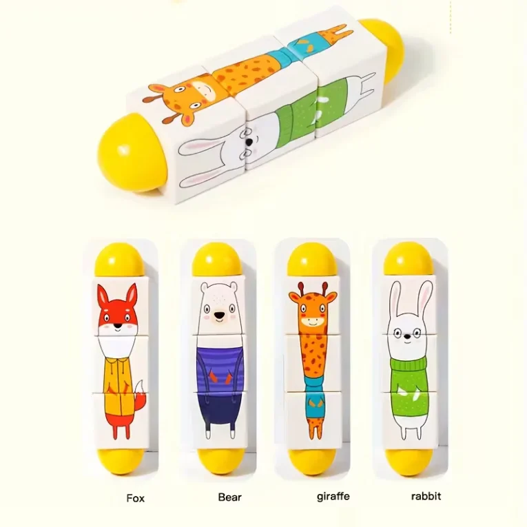 Cubos de Rompecabezas de Madera Twist (Varios Modelos) (6)