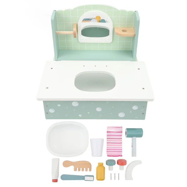 Juego Tocador de Madera Infantil - Kabi-6