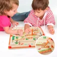 Laberinto Magnético de Colores y Números Montessori (5)