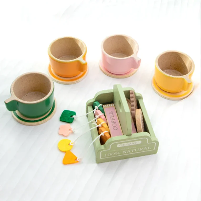 Set Juego Tarde de Té con Herbidor de Madera - Kabi (7)