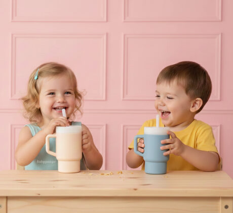 Vaso Silicona Tumbler con Pajilla (9 oz)