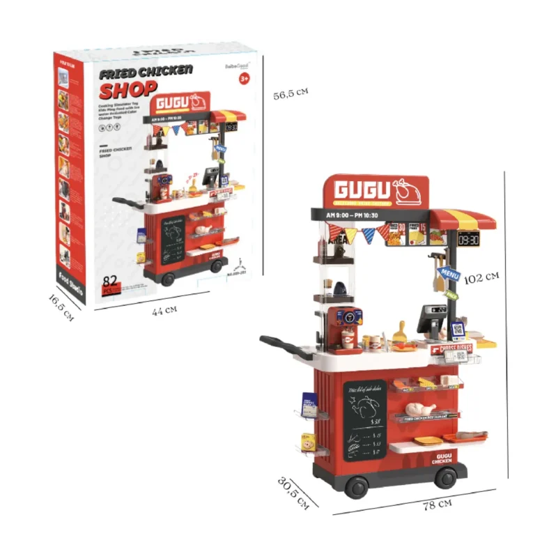 Carrito Sanguchero Infantil GUGU – 102 cm 82 Piezas (2)