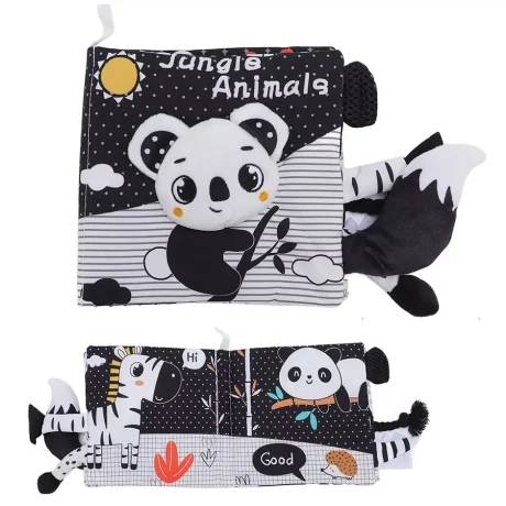 Libro Sensorial Alto Contraste (Jungla)