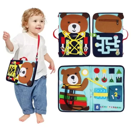 Tablero de Actividades Montessori Osito