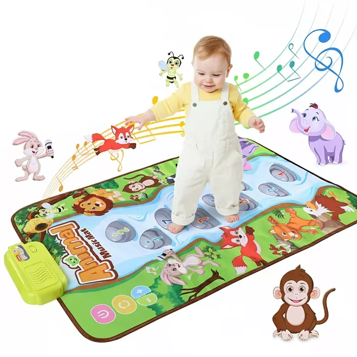 Tapete Musical Multifuncional Baby Sensorial - selva