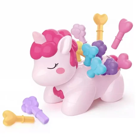 Unicornio Montessori Para Encajar