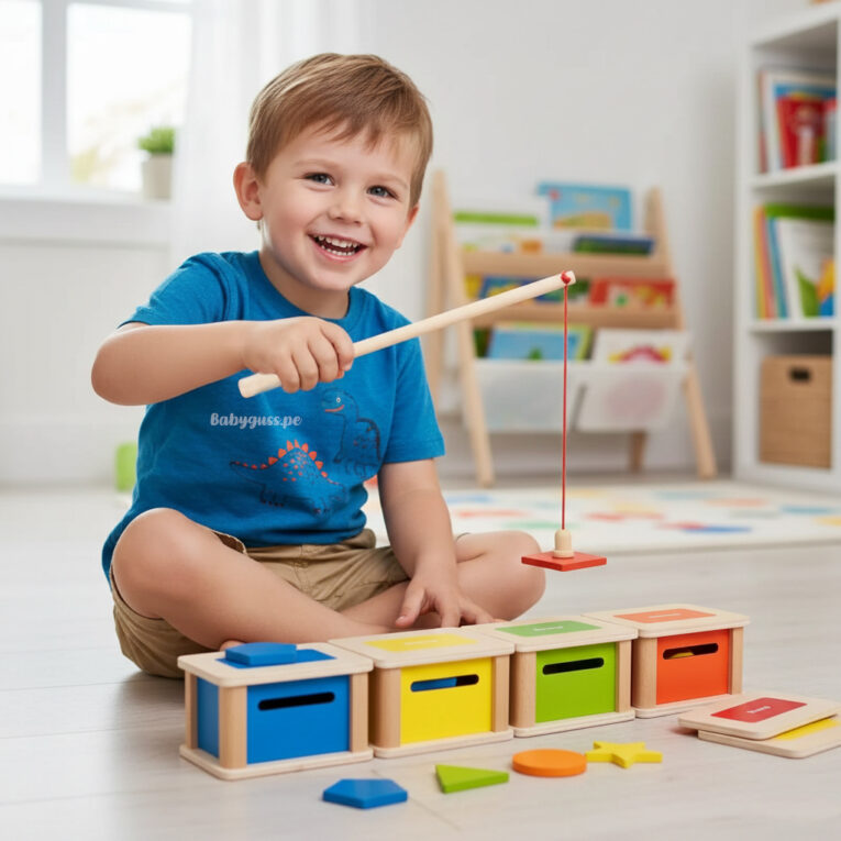 Juego de Clasificación Colores y Formas Montessori 5.5