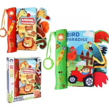 Libro sensorial y Musical Baby Paradise